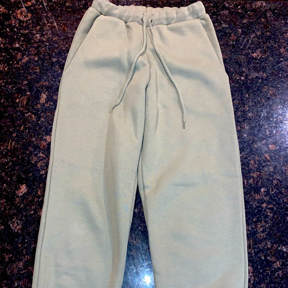 Green Sweatpants NEVER WORN